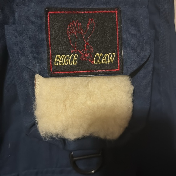 Vintage Eagle Claw Fly Fishing Vest Size L/XL - Picture 3 of 5